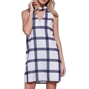 Women's Do + Be Plaid Dress Sz Medium